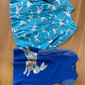 Little girls dresses, mini boden, sz 6-7